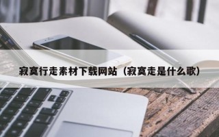 眉山寂寞行走素材下载网站（寂寞走是什么歌）